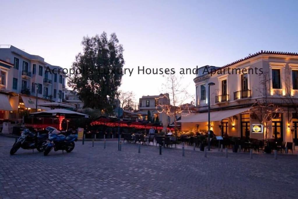 Ferienwohnung Acropolis Luxury House Athen Exterior foto