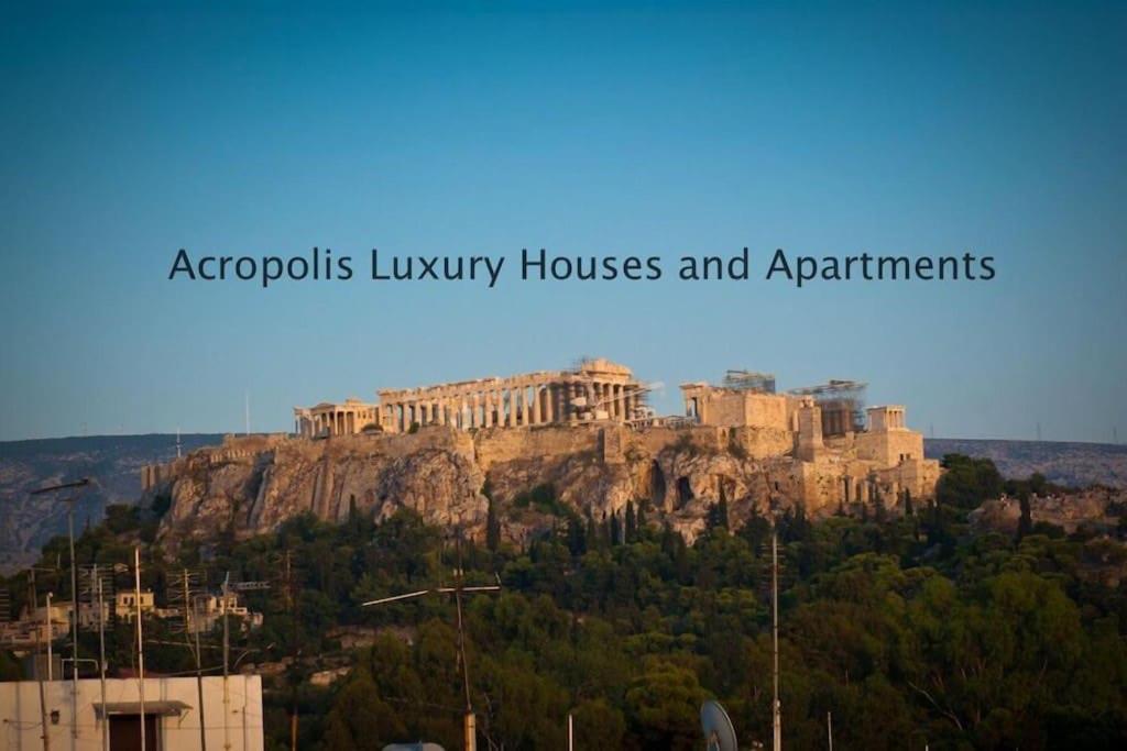 Ferienwohnung Acropolis Luxury House Athen Exterior foto